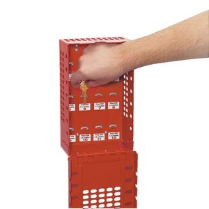 Latch Tight Group Lock box - Red 503RED