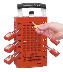 Latch Tight Group Lock box - Red 503RED