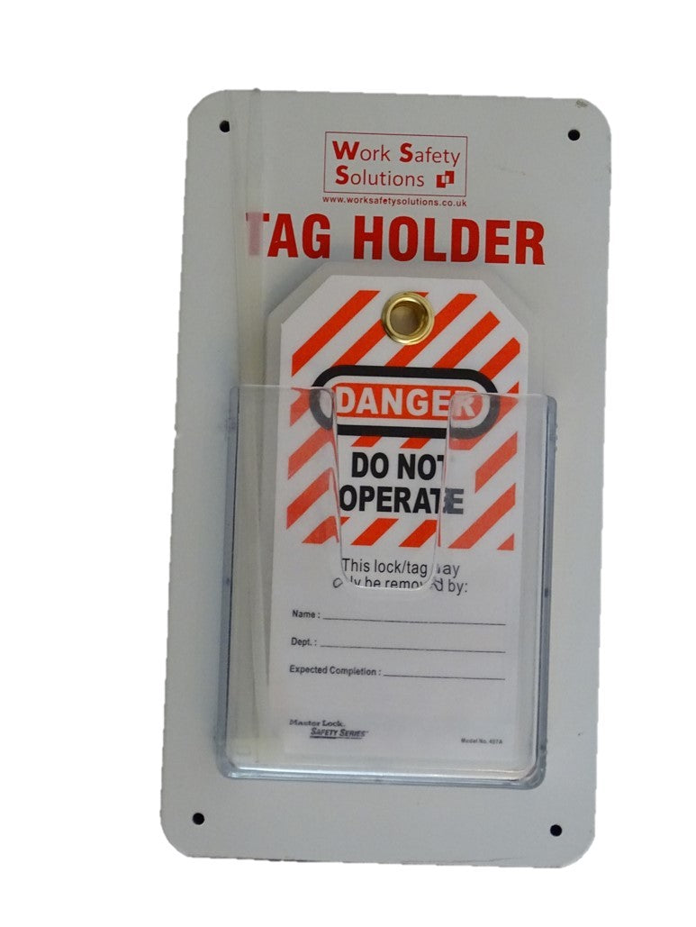 Lock Out Tag Holder