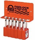 Heavy Duty Padlock Station 6-8