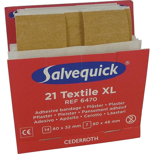 Salvequick XL Plaster (Pack of 6) CD58