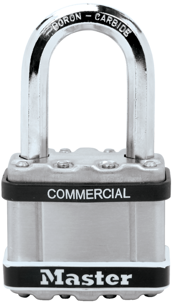 Commercial Excell® laminated steel padlock M5LFSTS