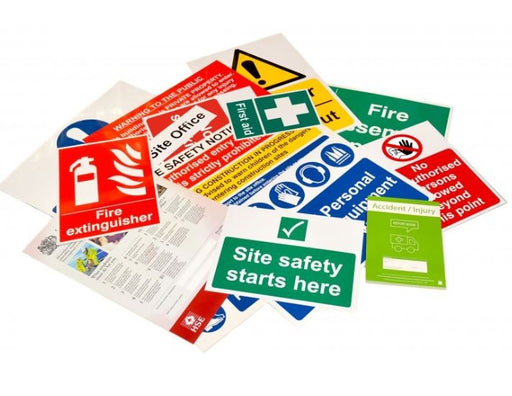 Site Safety Sign Pack A 17333