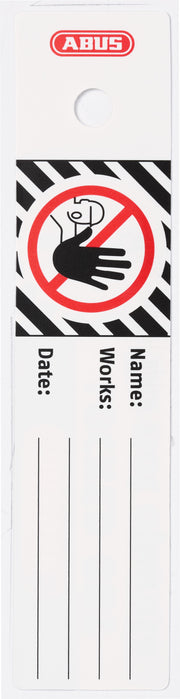 Abus T100 Small Do Not Operate Tags