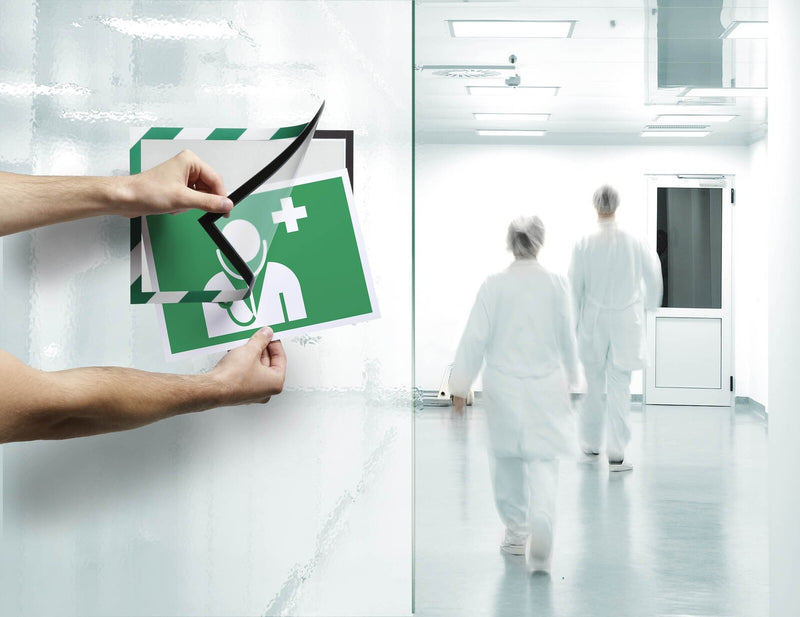 Self-adhesive Information Frame Safety A4 4944