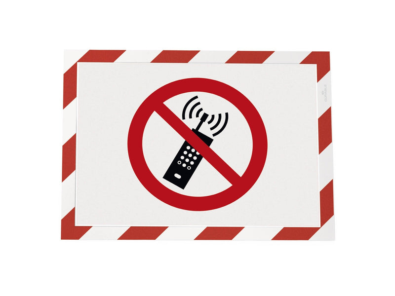 Self-adhesive Information Frame Safety A4 4944