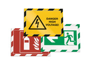 Self-adhesive Information Frame Safety A4 4944