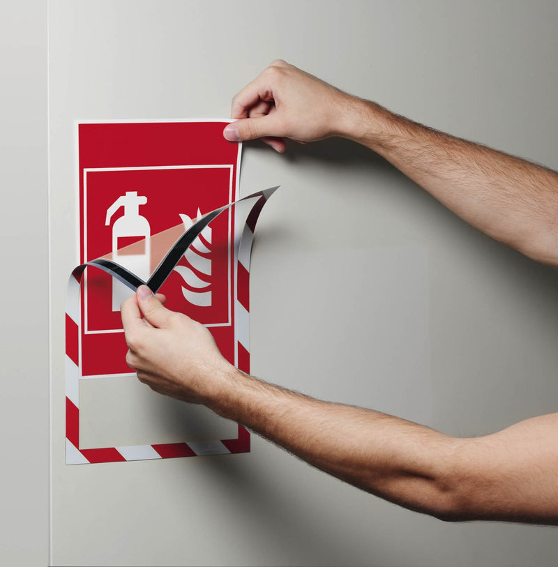 Magnetic Information Frame Safety A4 4945