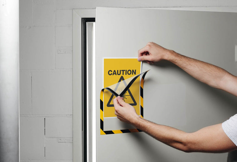 Magnetic Information Frame Safety A4 4945