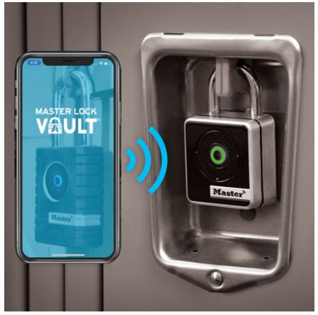 BLUETOOTH 4400EURD SMART PADLOCK - Indoor use