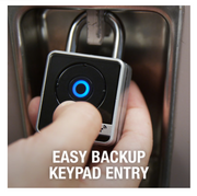 BLUETOOTH 4400EURD SMART PADLOCK - Indoor use