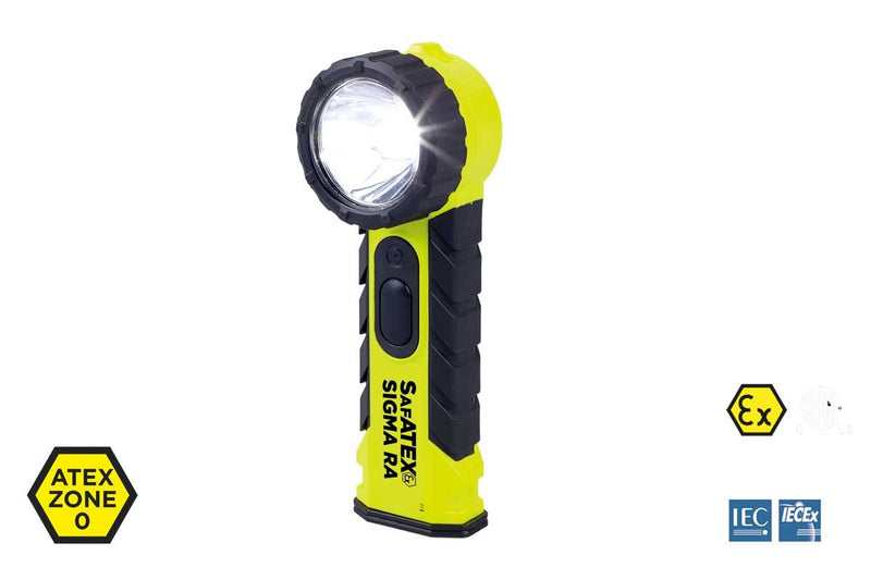 Sigma ATEX  Intrinsically Safe Right Angled Flashlight