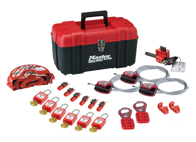 Portable Lockout kit -Electrical & Valve / 6 Locks