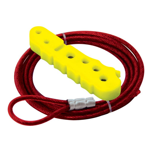 Lockout Safety Scissor with Lock Adjustable Cable Lockout (up to 2.0m)