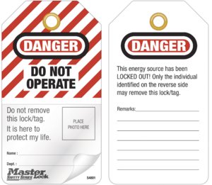 Self-Laminating Tags - S4801