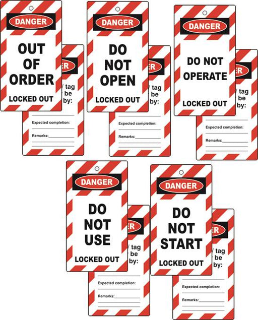 Lock Out Tags Range B