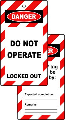 Lock Out Tags Range B