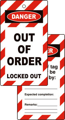 Lock Out Tags Range B
