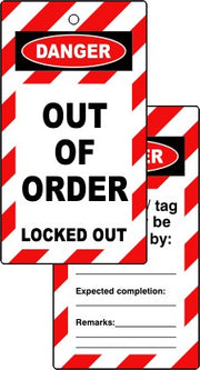 Lock Out Tags Range B