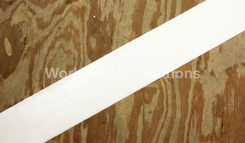 White floor tape strip