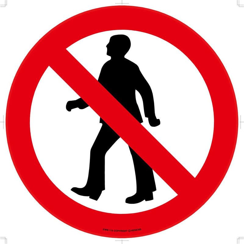 No Pedestrian