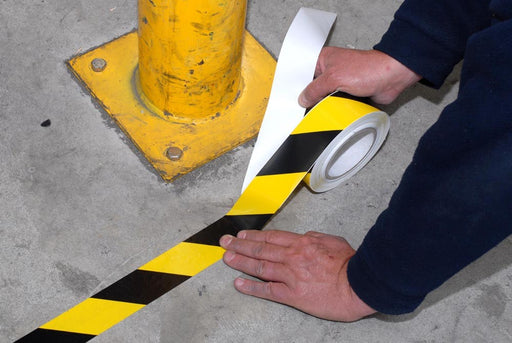 Work Safe Floor Hazard Tape PS 50mm x 30m