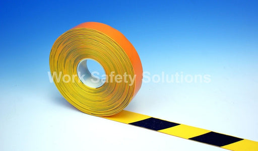 Work Safe Floor Hazard Tape PS 100mm x 30m