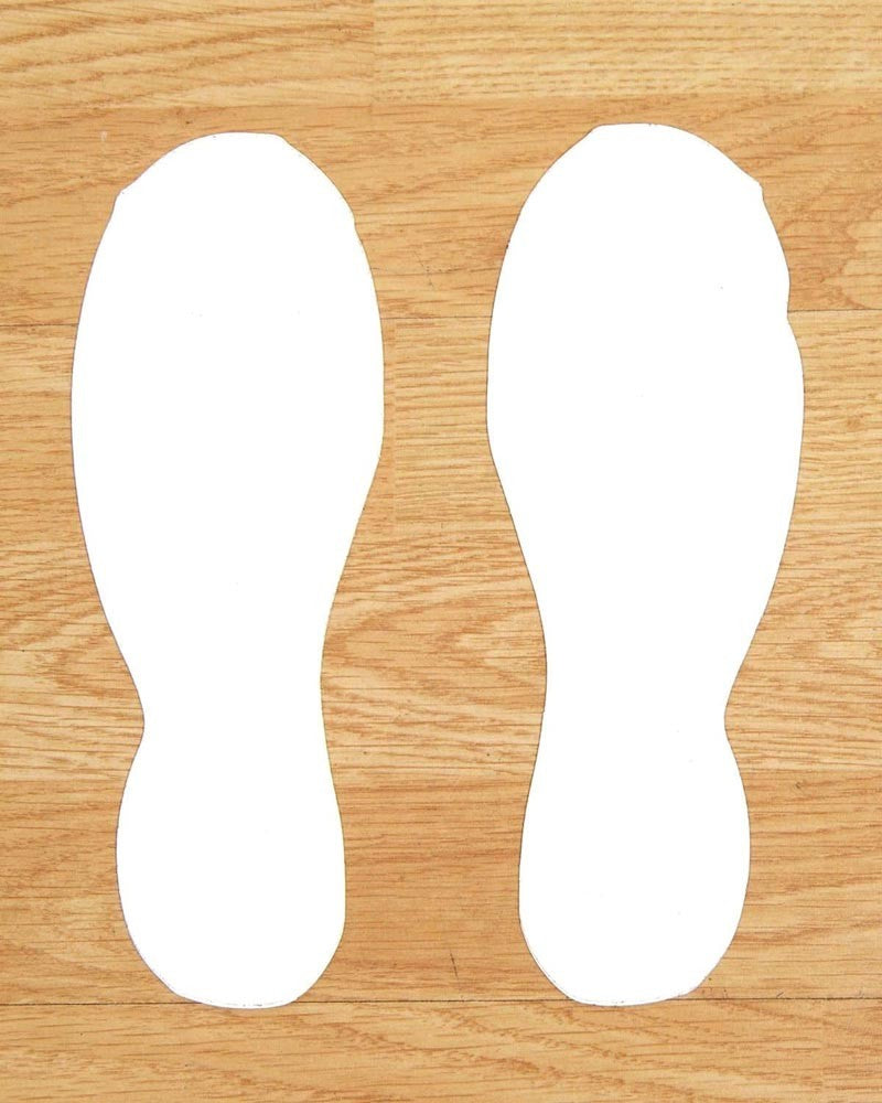 Work Safe Floor Feet Large Single