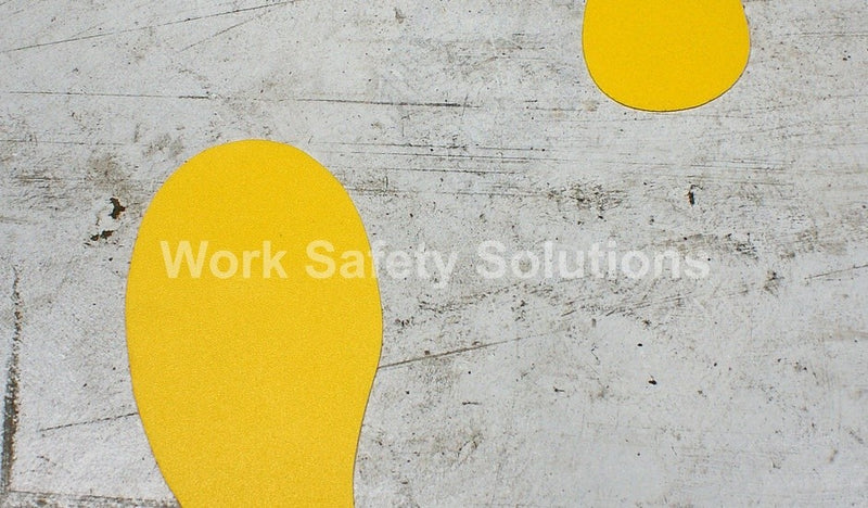 Work Safe Floor Feet Large Single