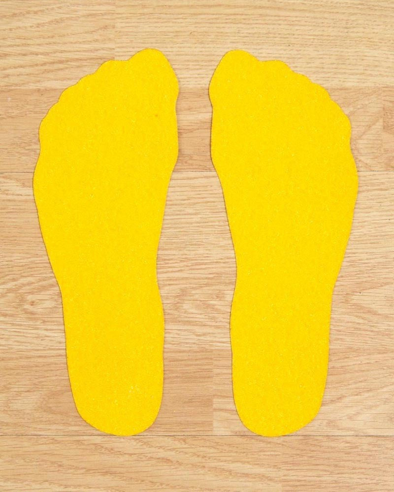 Work Safe Floor Feet Large Single