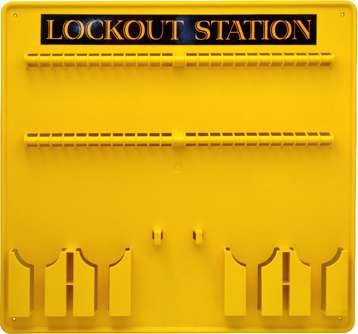 48 Padlock  Lockout Station (unfilled)