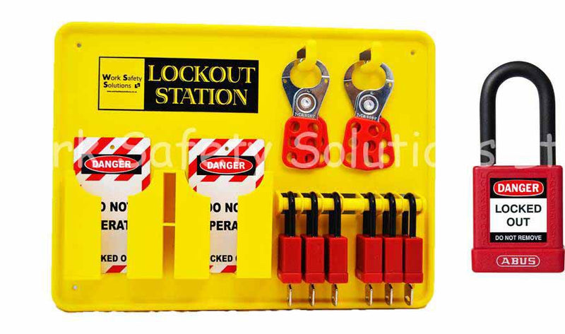 6 Padlock Station ABUS T74/40