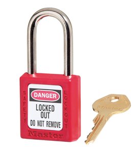 Keyed Different Safety Padlock & Master Key
