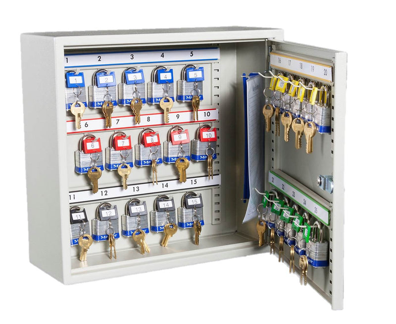 25 Hook Padlock Cabinet