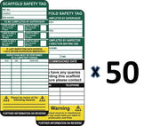Scaffold Safety Tag