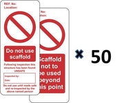 Scaffold Prohibition Do Not Use