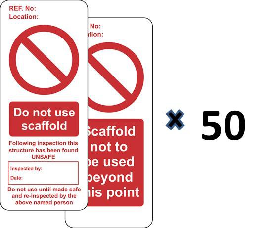 Scaffold Prohibition Do Not Use