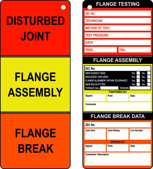 Flange Tag (Pack of 10)