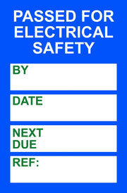 PAT Testing Mini Tag Insert