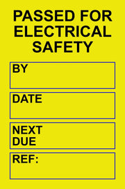 PAT Testing Mini Tag Insert