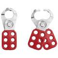 Steel lockout hasp 2.5mm diameter AL080