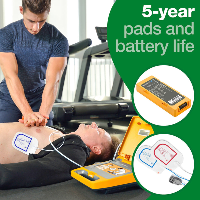 Mindray BeneHeart C1A Defibrillator – Fully Automatic AED (Voice-Guided CPR Instructions)