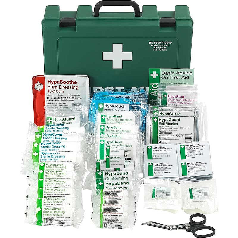 British Standard Compliant Economy Workplace First Aid Kit (Large) K3098LGV2
