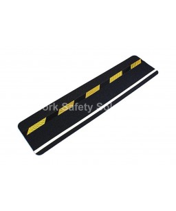 Safety Grip with black/yellow hazard & photoluminescent (glow in the dark) stripe