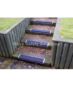 L-Shaped Bolt Down Aluminium  Plates- Anti Slip Stair Treads