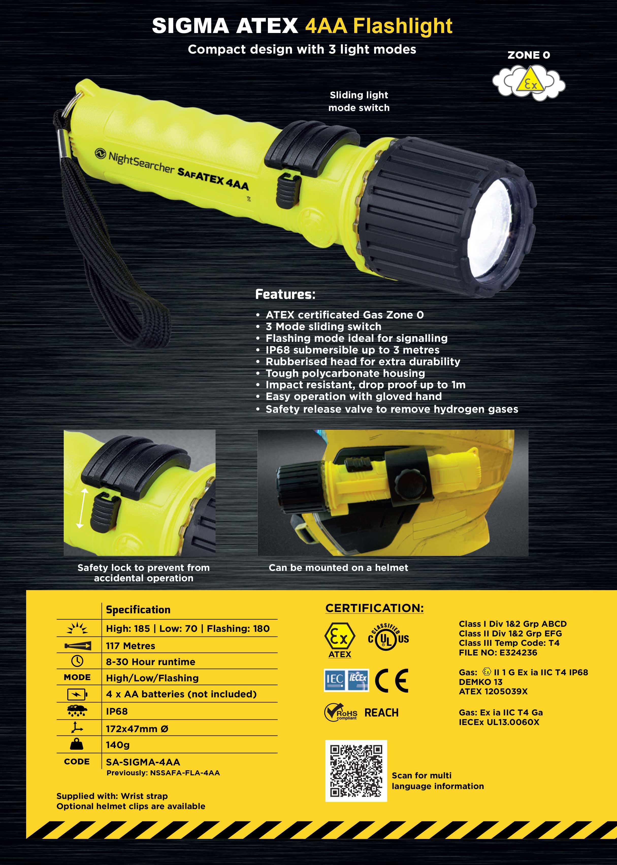 Sigma Atex 4AA